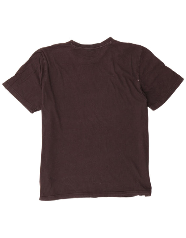 T-shirt grafica da uomo Adidas a tre strisce Top XL in cotone nero