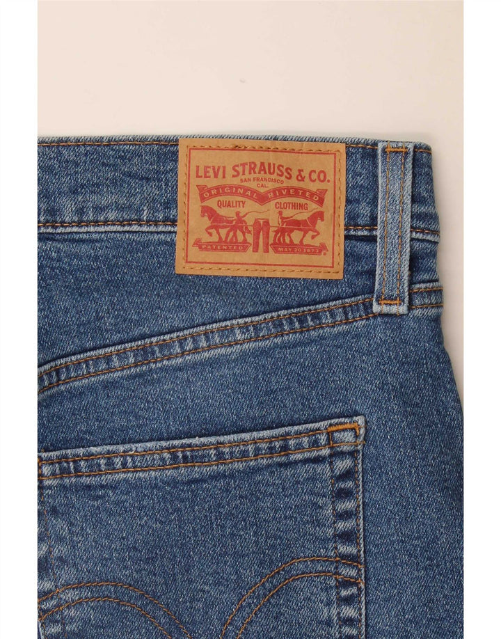 Jeans Levi's affusolati a vita alta da donna W32 L29 Blu