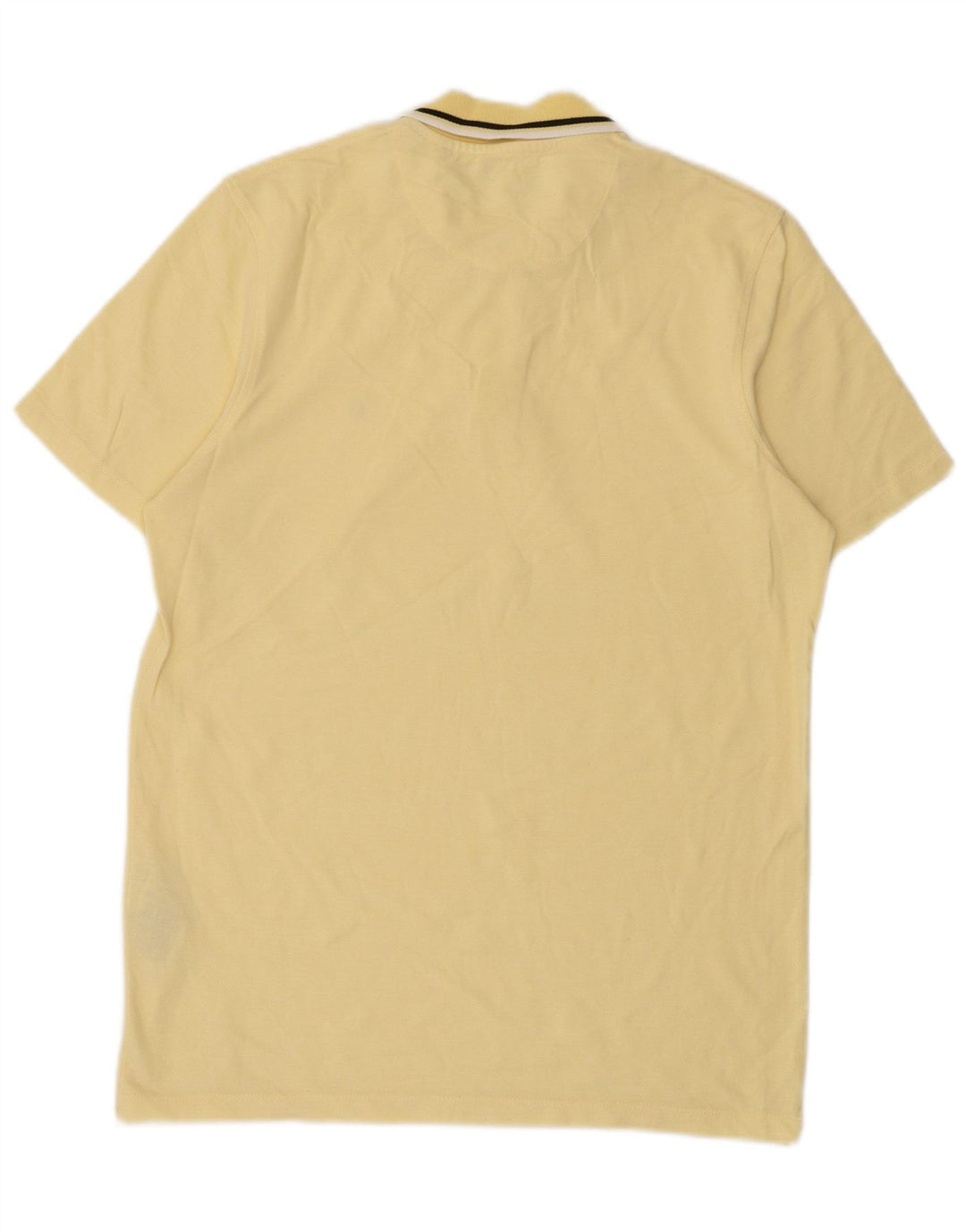 Polo da uomo Jack & Jones in cotone giallo medio