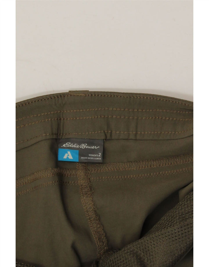 EDDIE BAUER Womens Cargo Shorts US 2 XS W28  Khaki Nylon Vintage Eddie Bauer and Second-Hand Eddie Bauer from Messina Hembry 
