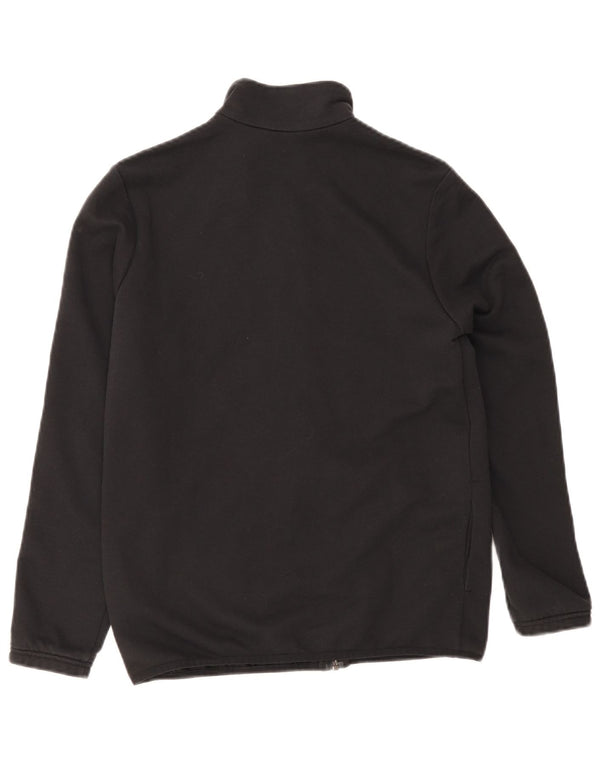 Giacca Top della Tuta da Ragazzo Adidas 13-14 Anni in Cotone Nero