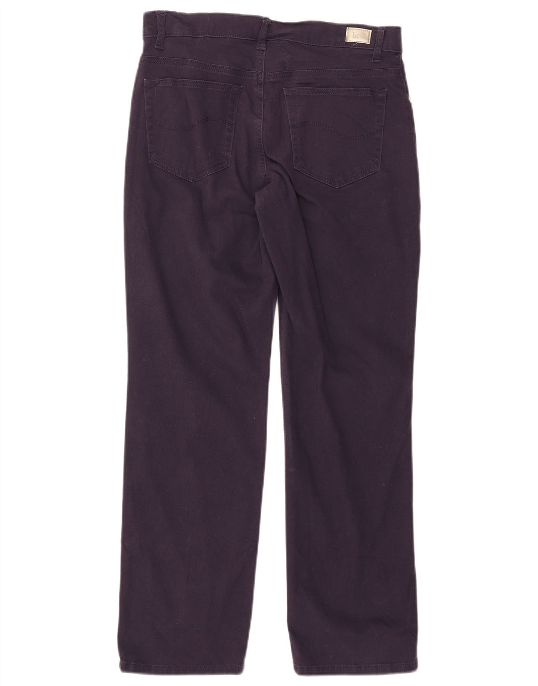 Jeans dritti Lee da donna a vita media, vestibilità rilassata, W30 L28 Viola