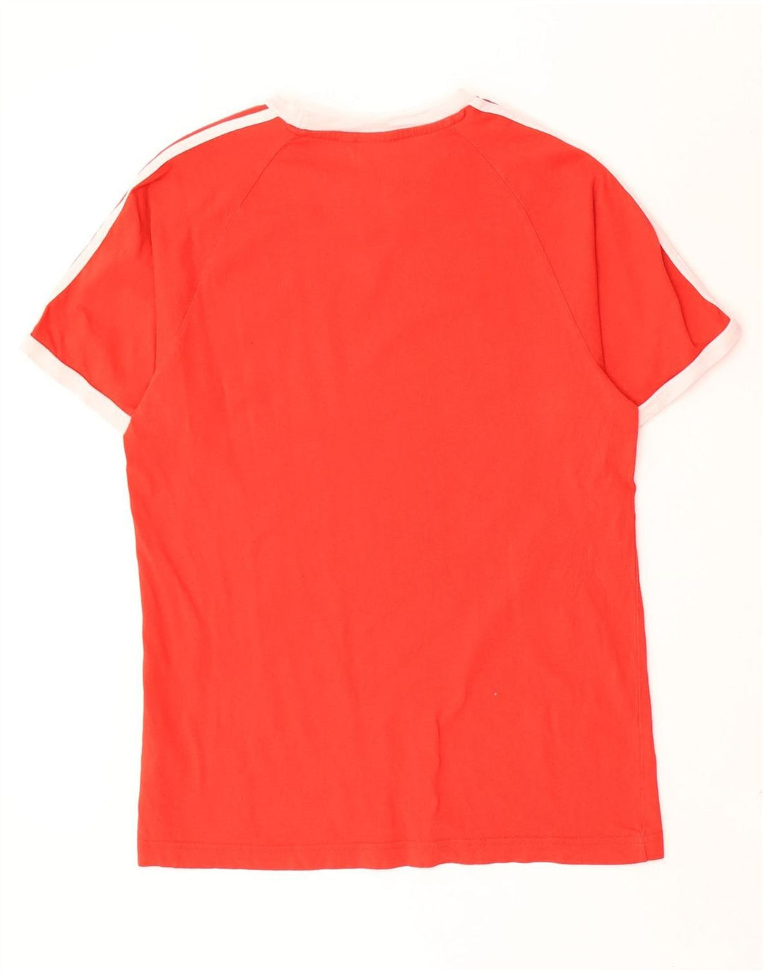 T-shirt da uomo Adidas Top Large rossa in cotone