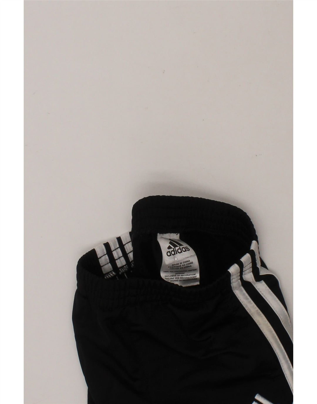 ADIDAS Boys Tracksuit Trousers 2-3 Years Black Polyester Vintage Adidas and Second-Hand Adidas from Messina Hembry 