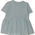 Top in camicetta da donna Zara UK 12 in cotone blu medio