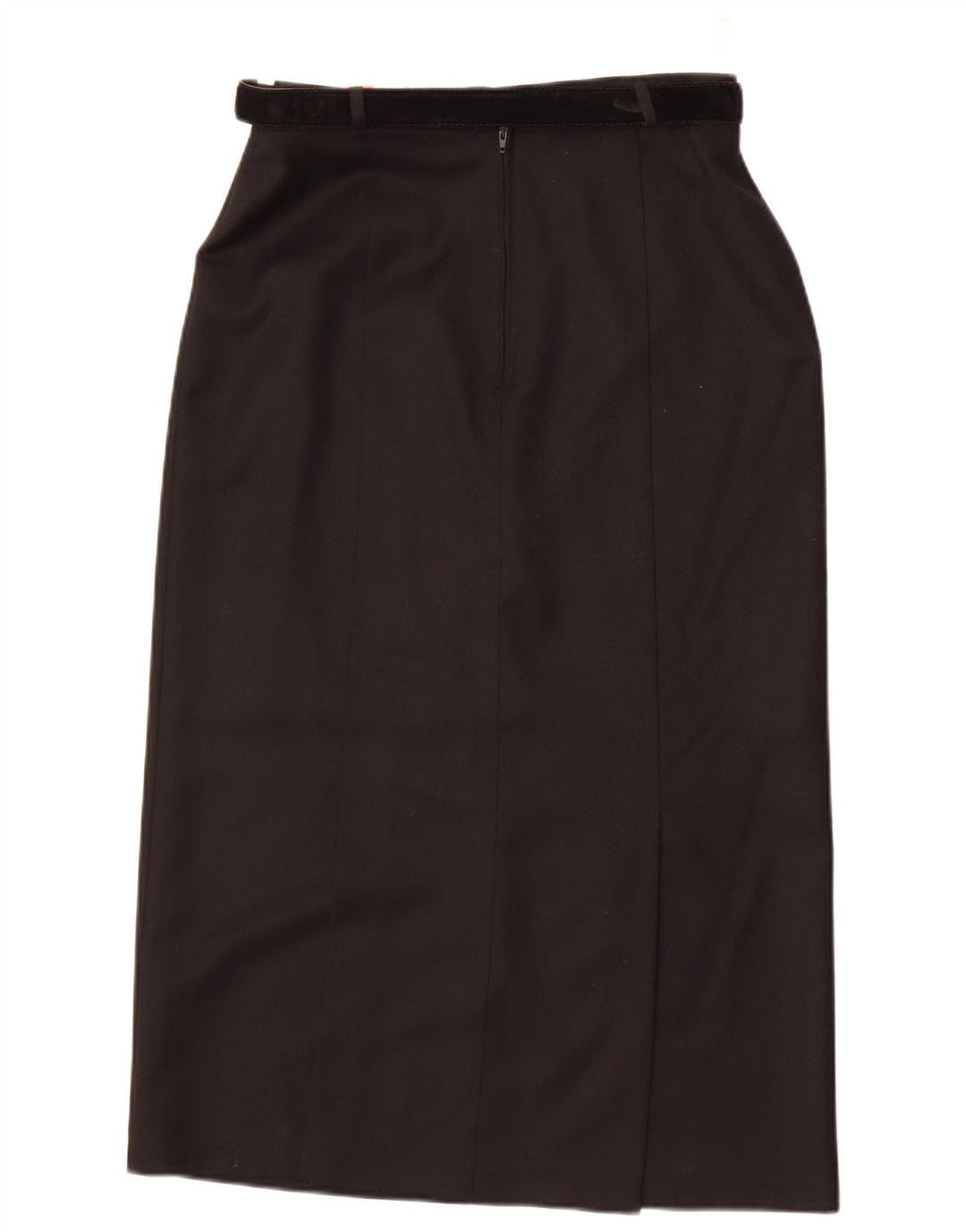 Gonna longuette da donna St. Bernard US 12 Large W30 lana nera