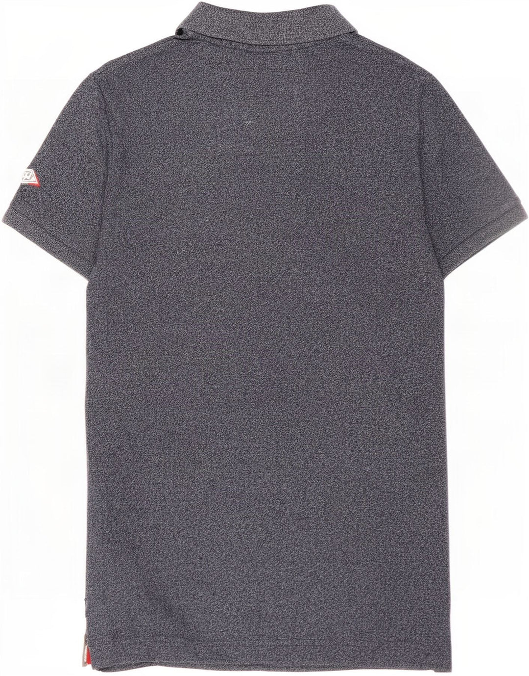 Polo da uomo Regular Fit Superdry in cotone blu navy medio