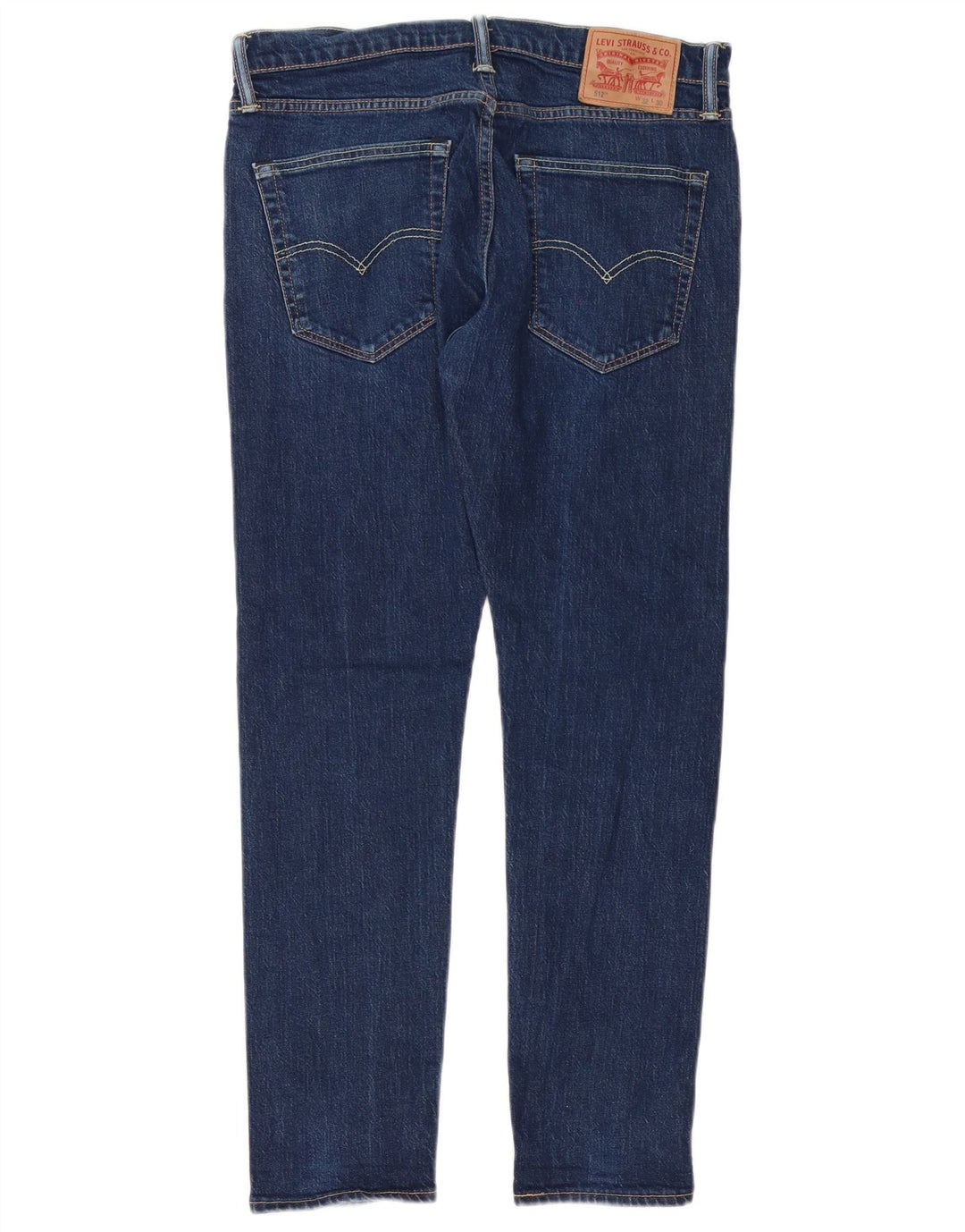 Jeans Levi's Uomo 512 Slim Tapered W32 L30 Cotone Blu