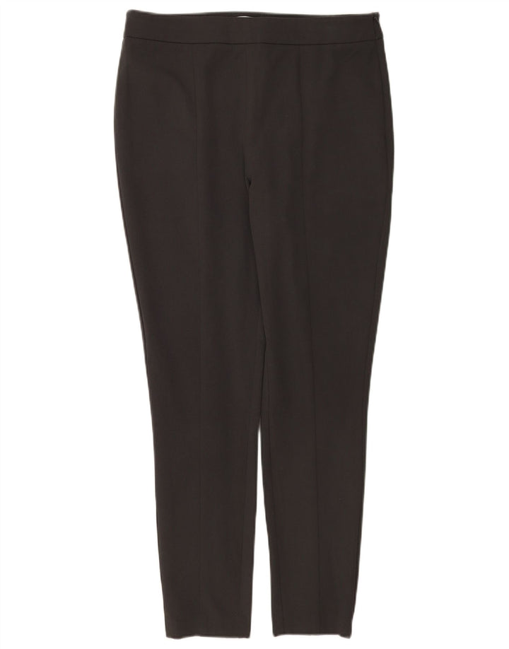 Pantaloni chino slim da donna REISS UK 12 medi W30 L28 poliestere grigio