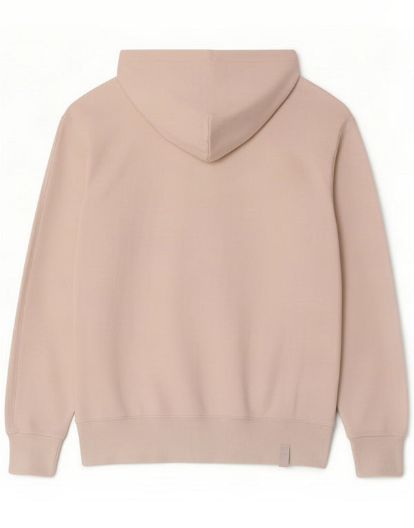 Maglione con cappuccio e zip da donna Adidas UK 12 cotone bianco medio