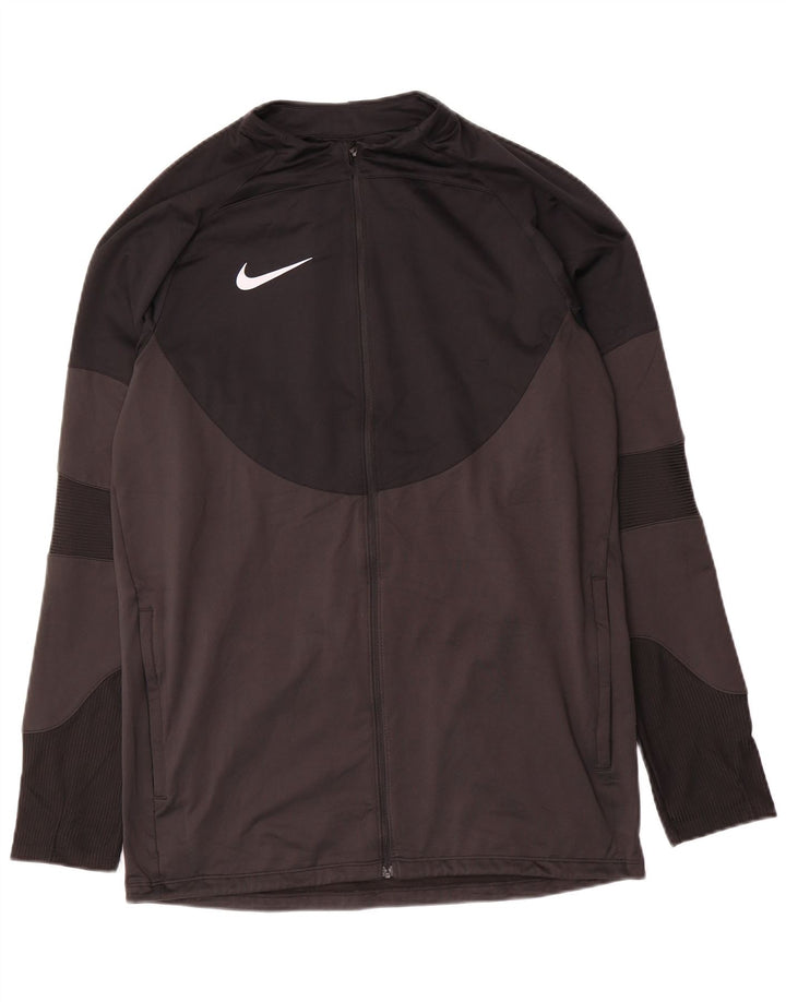 Giacca da tuta Nike Therma-Fit da uomo, color block medio nero