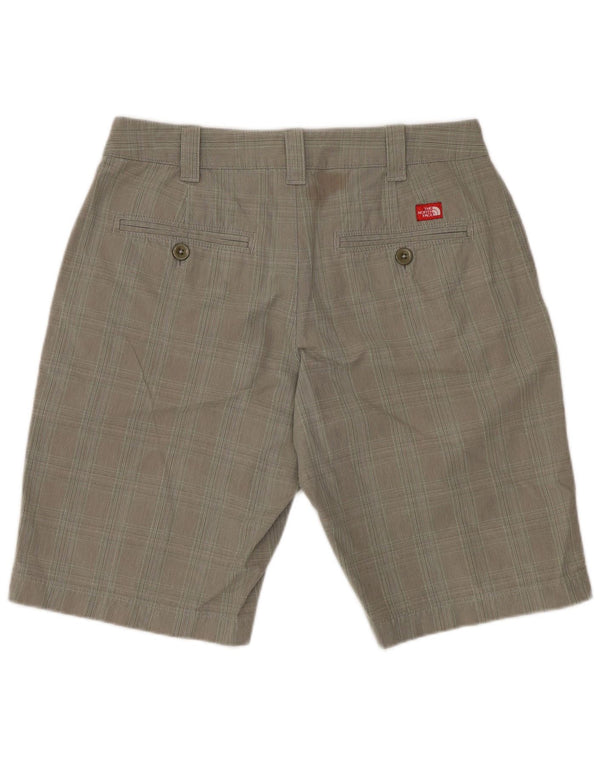Pantaloncini chino vestibilità regolare da donna The North Face US 4 Small W30 Green Check