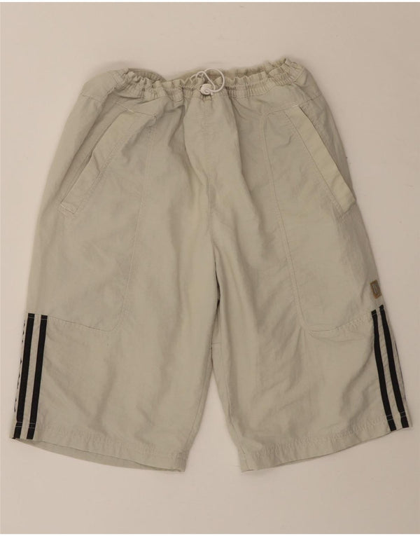 Pantaloncini da bagno da uomo ADIDAS piccoli grigi in poliammide
