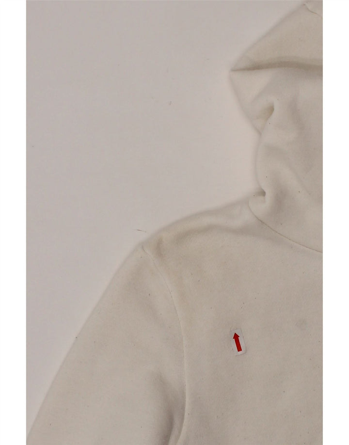 Maglione con cappuccio FILA per ragazzi 9-10 anni in cotone bianco