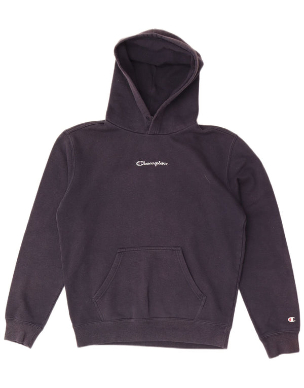 Felpa con cappuccio da uomo Champion Small blu navy