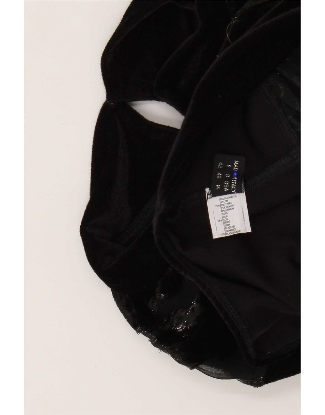 Body a maniche lunghe da donna La Perla EU 40 Designer floreale nero medio