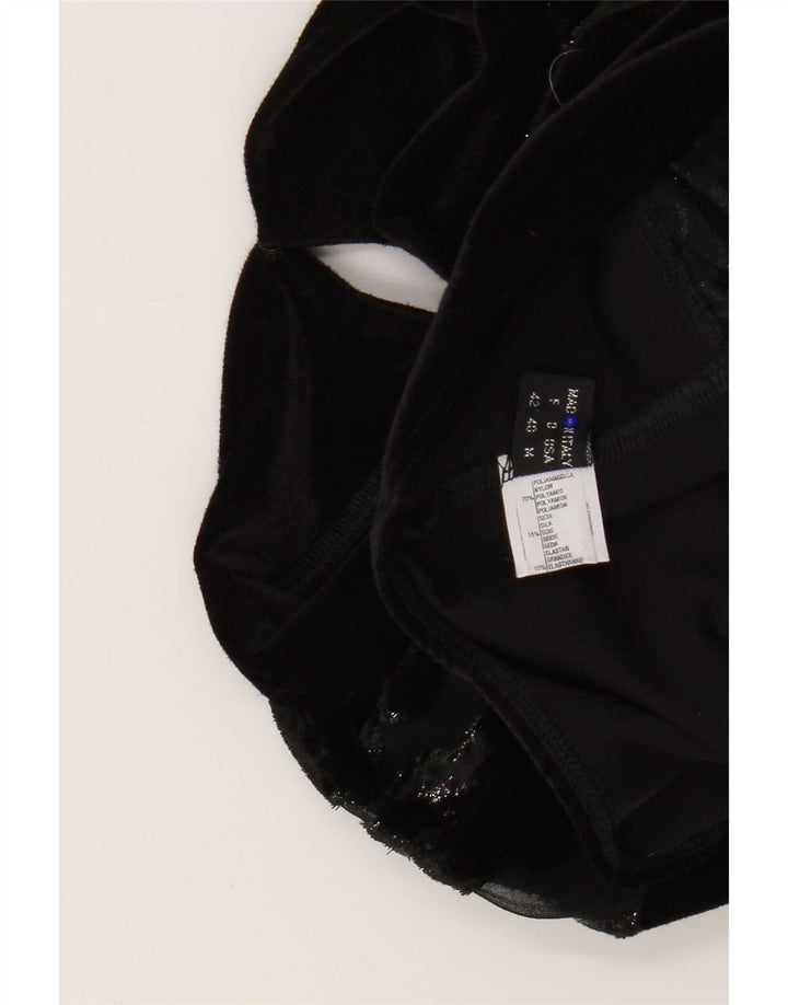 Body a maniche lunghe da donna La Perla EU 40 Designer floreale nero medio