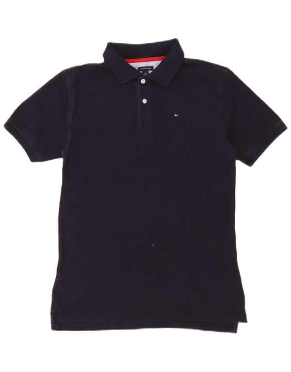 Polo Tommy Hilfiger da bambino 15-16 anni, grande, in cotone blu navy