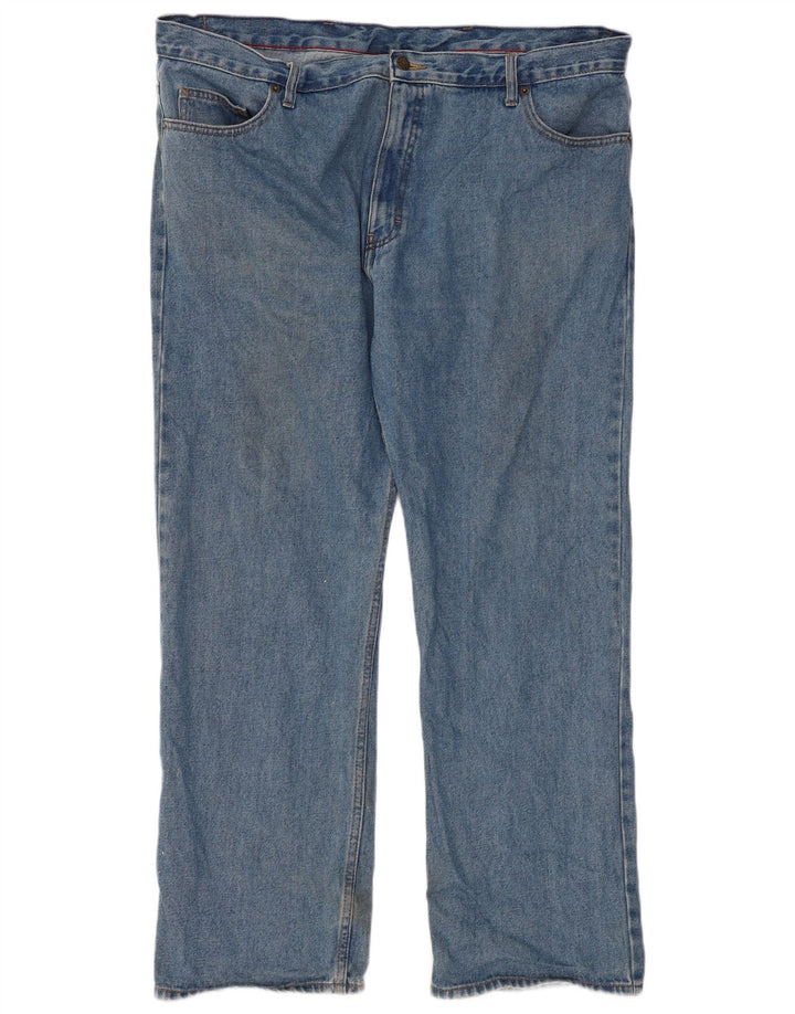 Jeans dritti da uomo Marks & Spencer W44 L31 cotone blu