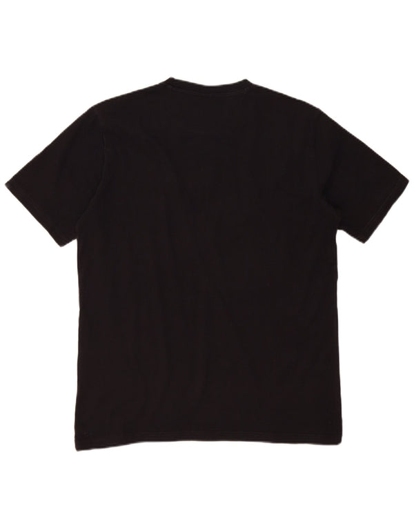 T-shirt grafica da uomo Champion Top media nera