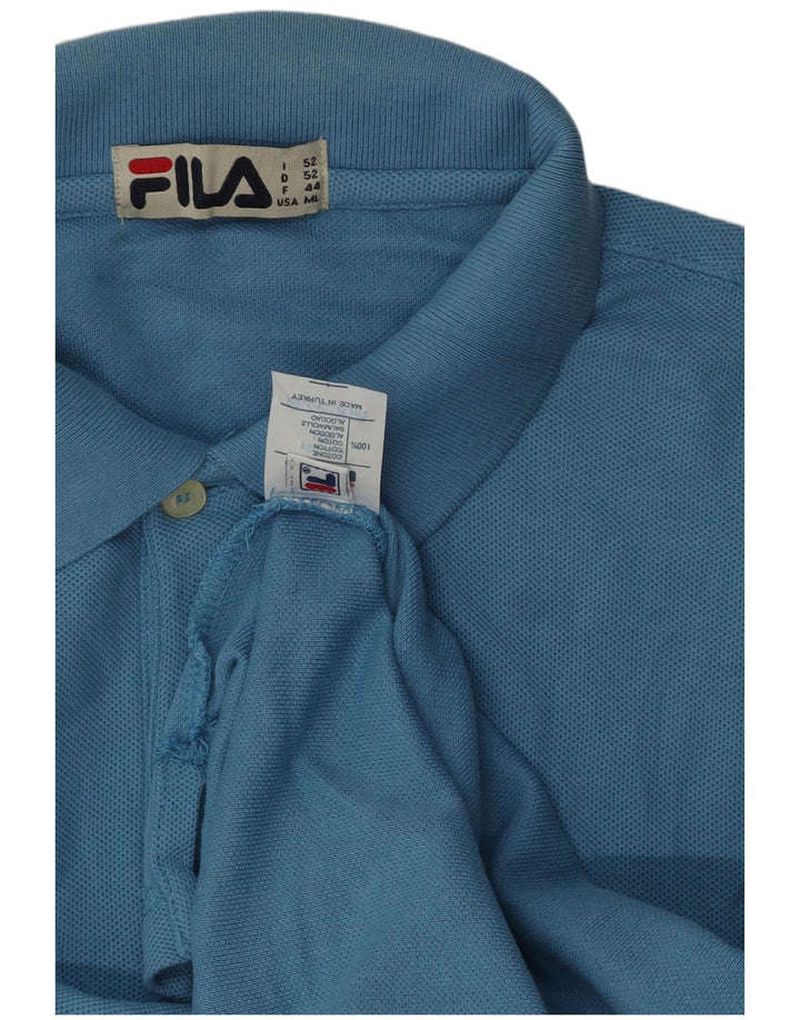 Polo Uomo Fila IT 52 Large Blu Cotone