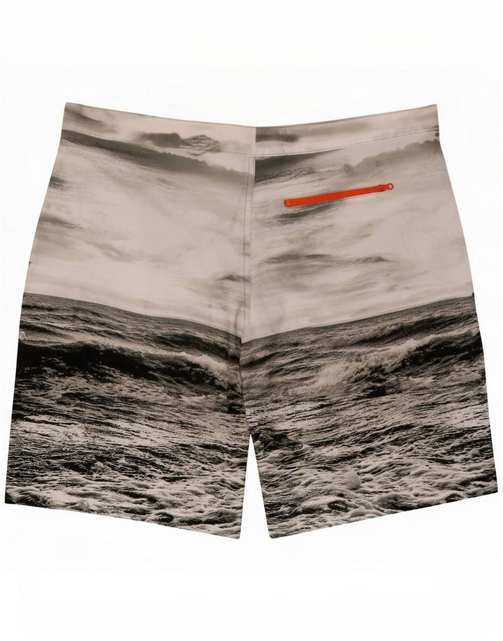 Mountain Warehouse Pantaloncini da bagno con grafica da uomo 2XL Poliestere grigio