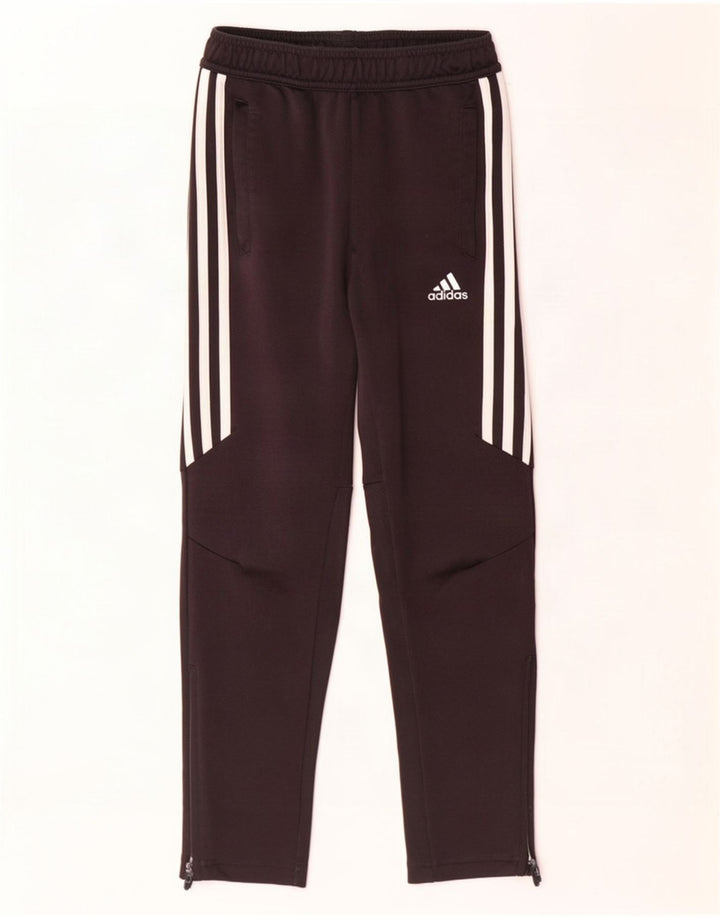 Pantaloni della tuta Adidas Climacool da ragazzo 9-10 anni in poliestere nero