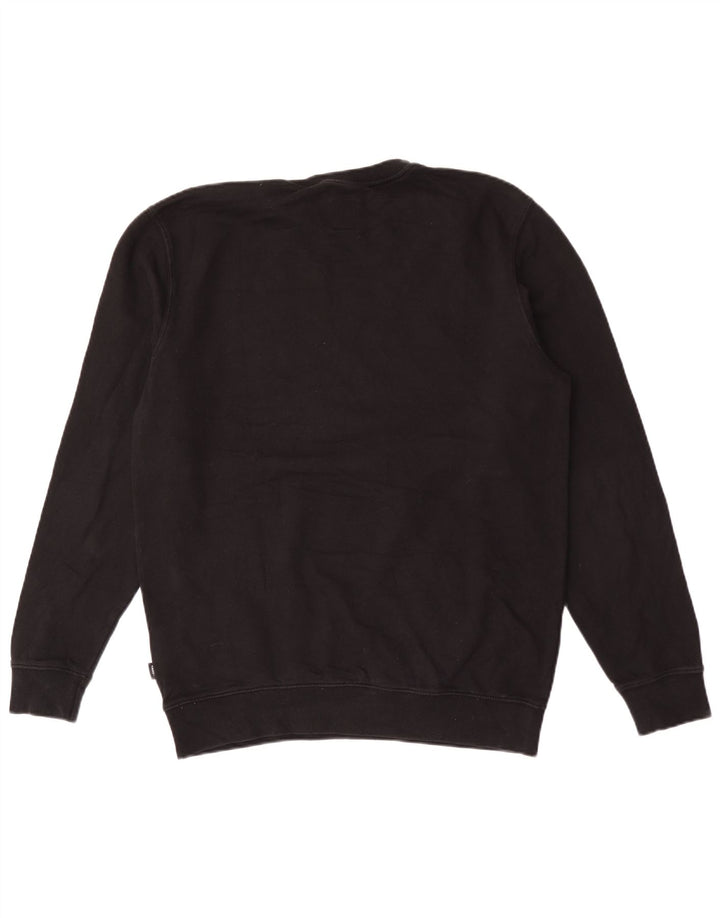 Felpa grafica da uomo Vans, maglione, cotone nero medio