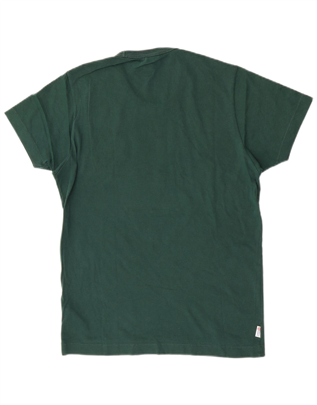 T-shirt grafica da uomo Franklin Marshall Top piccola in cotone verde