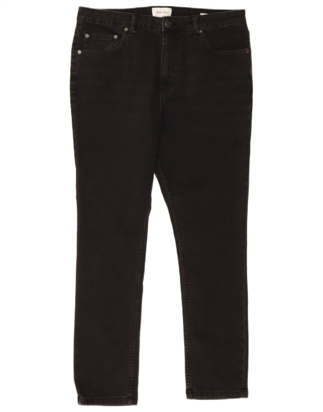 Jeans slim da uomo Jack Wills W34 L29 cotone nero