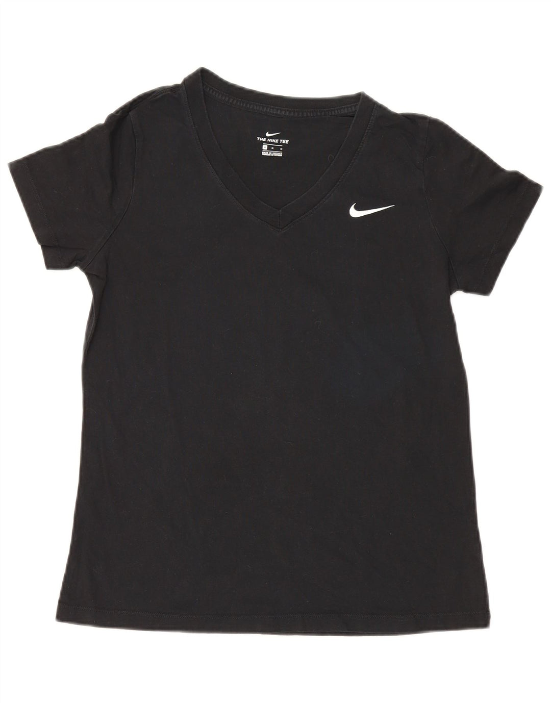 T-shirt da donna Nike Top UK 12 media nera