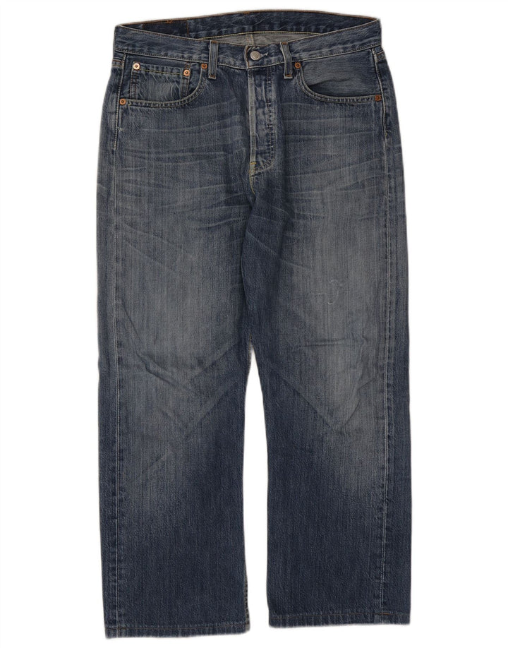 LEVI'S Jeans dritti da uomo 501 W32 L26 cotone blu