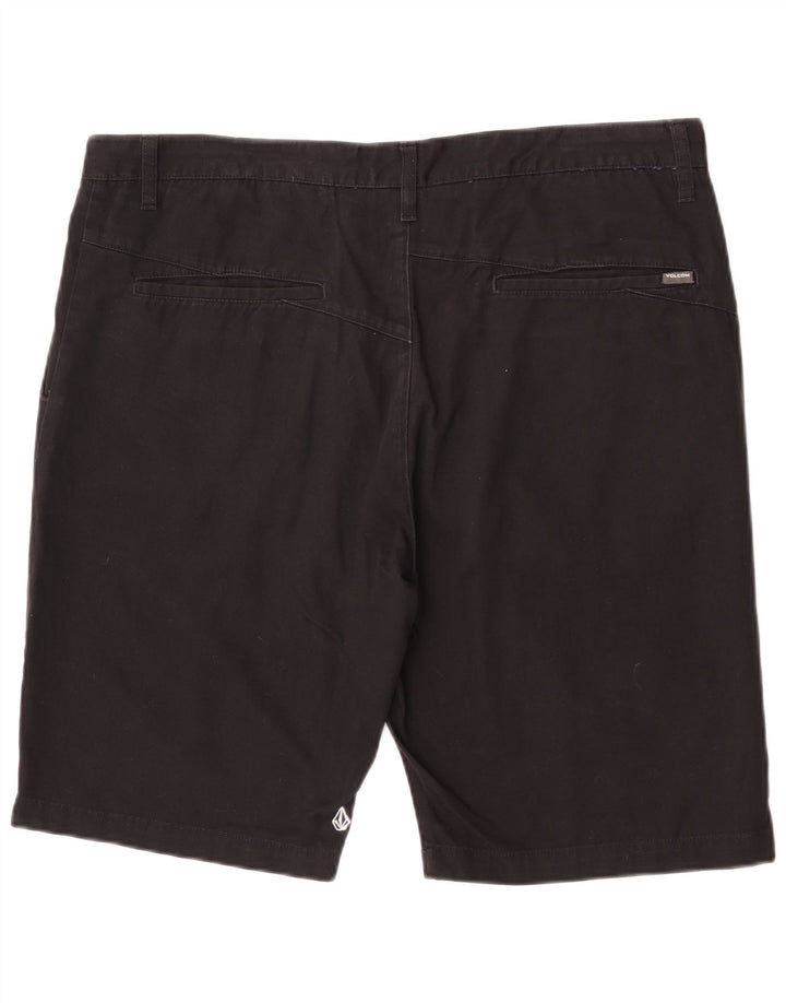 Pantaloncini chino da uomo Volcom W38 XL in cotone nero