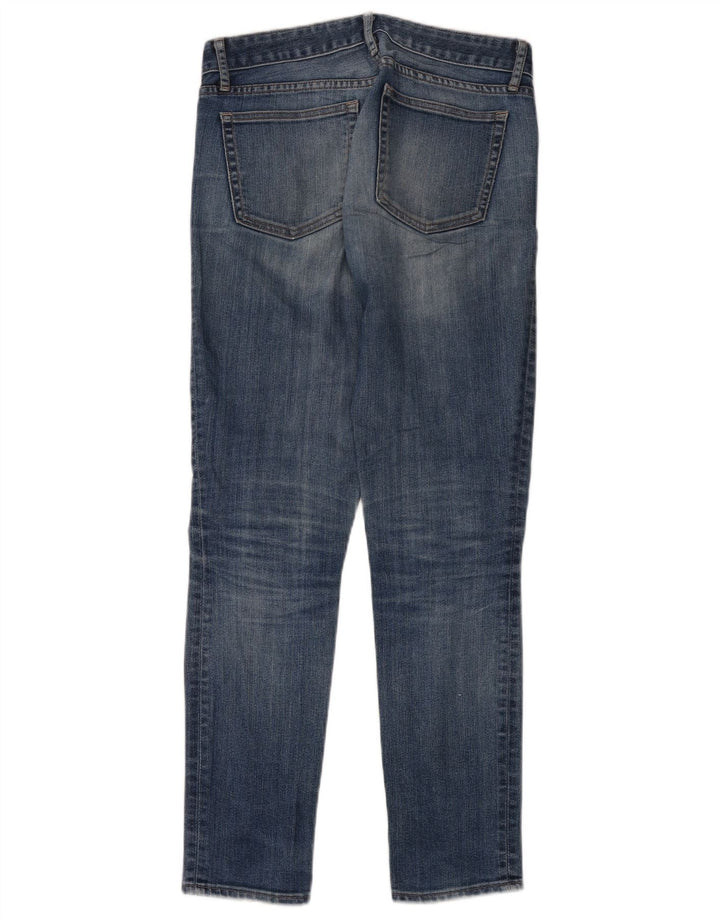 Jeans skinny regolari invecchiati Gap da donna W27 L32 cotone blu