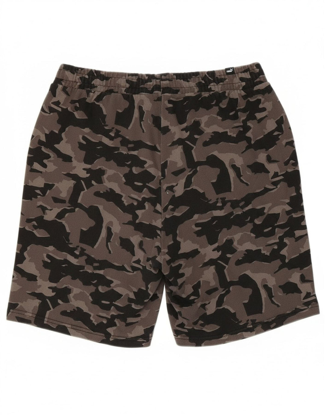 Pantaloncini sportivi da uomo Puma Large in cotone mimetico grigio