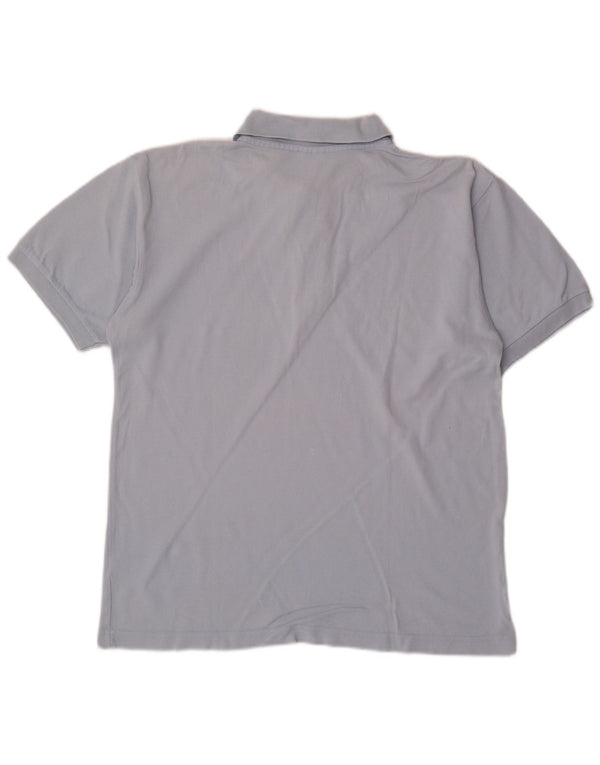 BOGGI Mens Polo Shirt Medium Blue Cotton