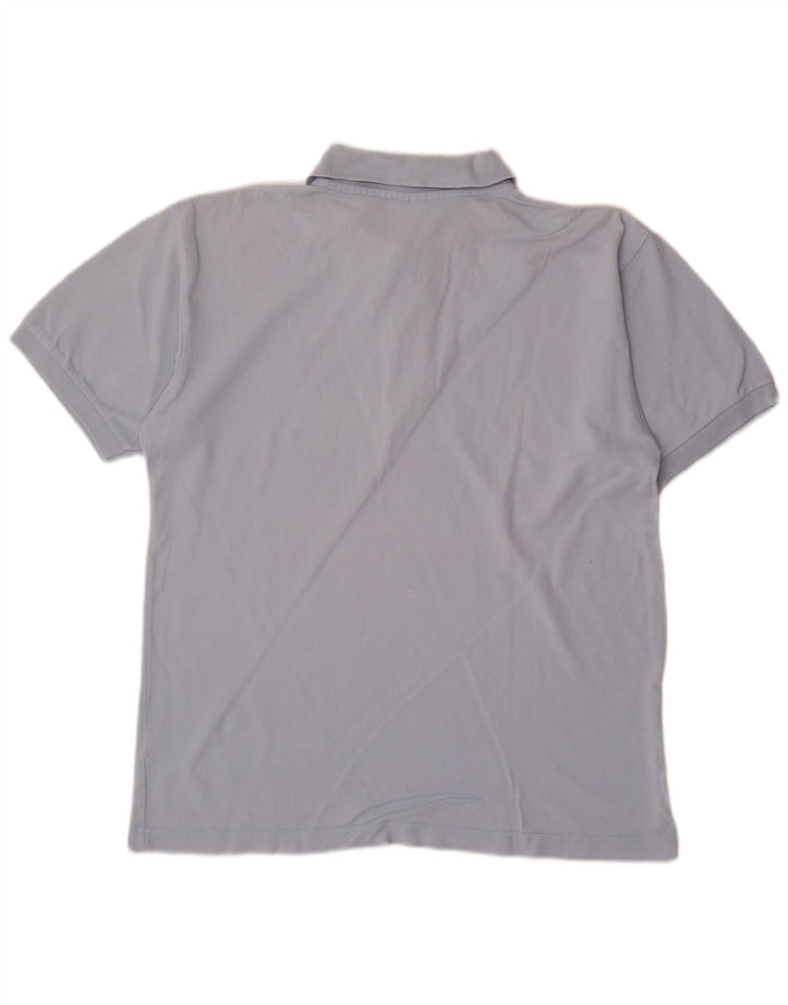 BOGGI Mens Polo Shirt Medium Blue Cotton