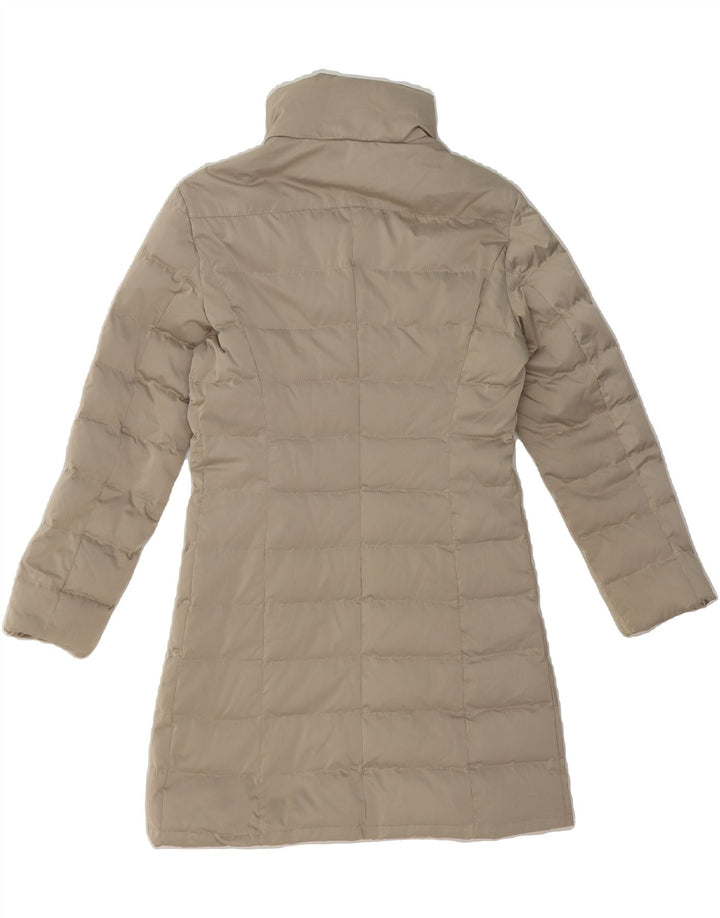 MARELLA Womens Padded Coat UK 8 Small  Grey Polyester Vintage Marella and Second-Hand Marella from Messina Hembry 