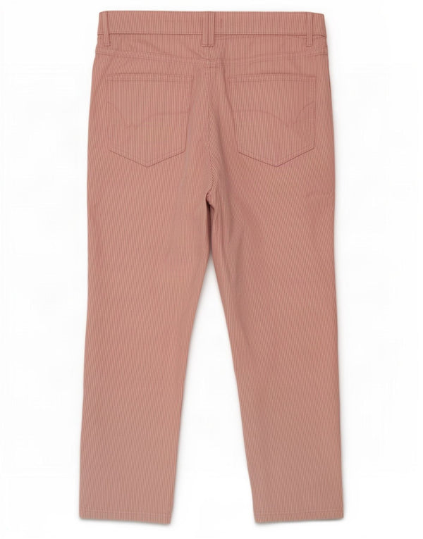 Pantaloni corti da donna White Stuff UK 14 Large W34 L23 Gessato rosa