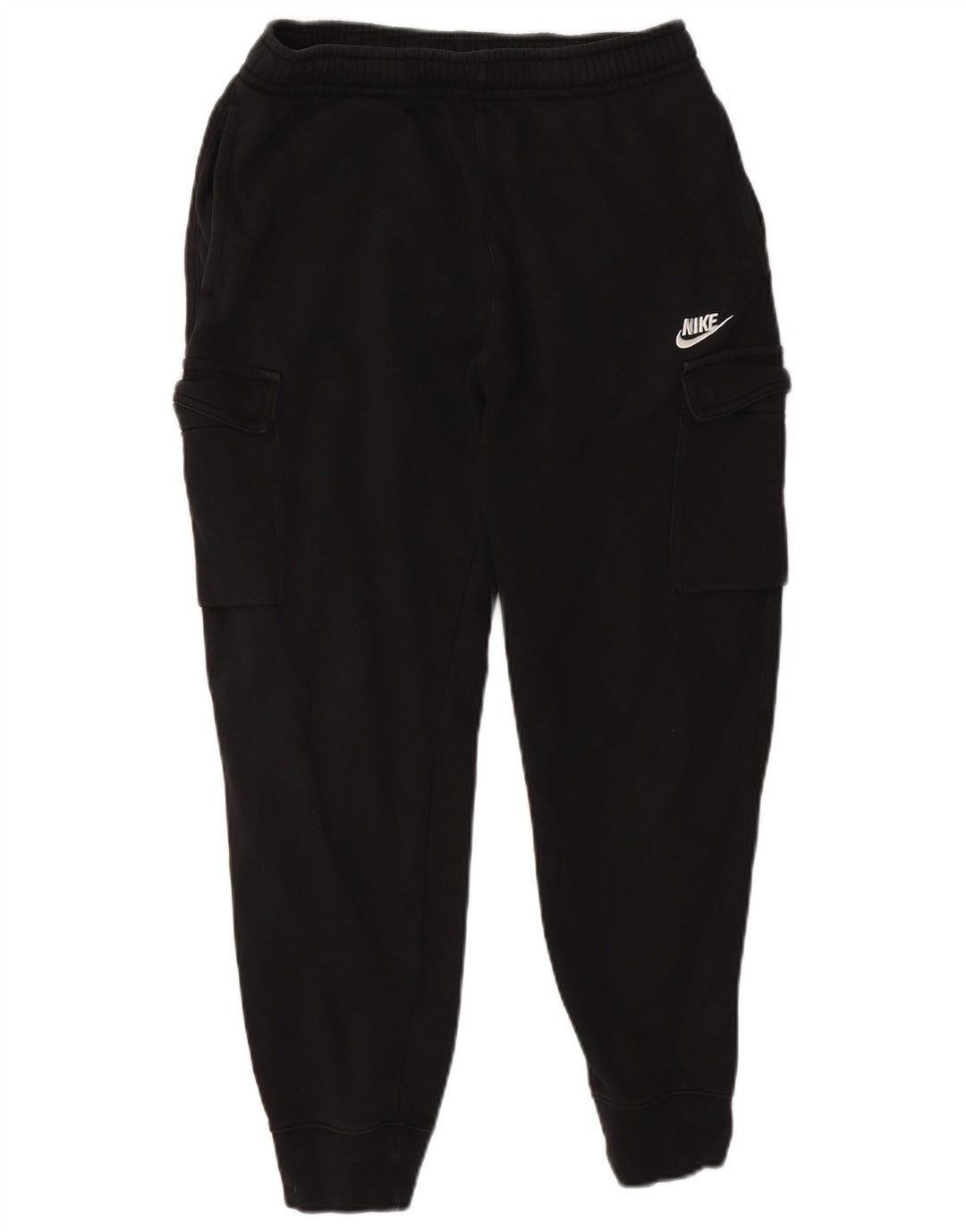 Pantaloni della tuta cargo Nike da uomo, pantaloni da jogging, cotone medio nero