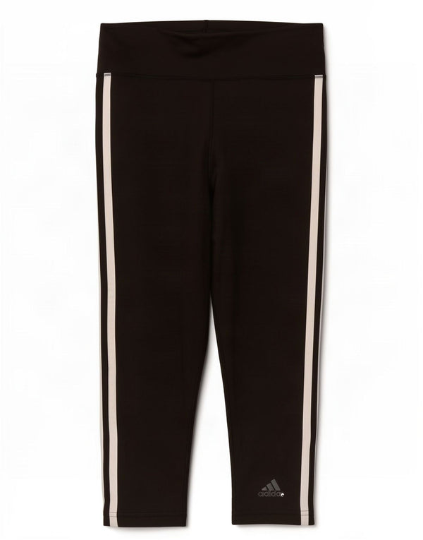 Leggings Adidas Climalite Capri da donna UK 4/6 XS poliestere nero