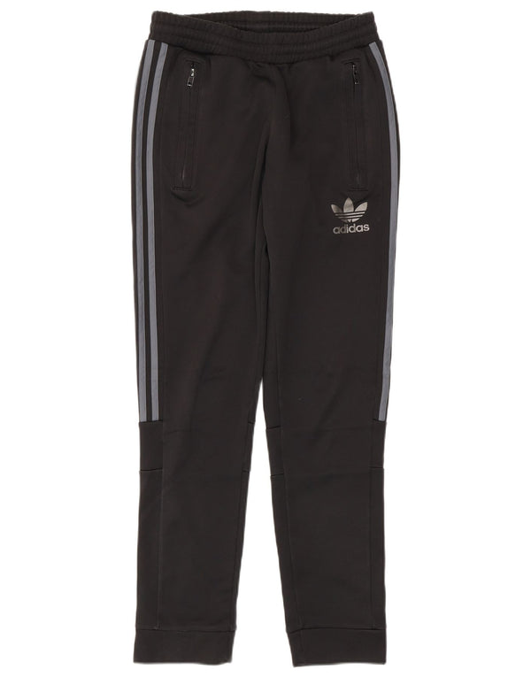 Pantaloni da tuta da uomo Adidas Joggers piccoli in poliestere nero