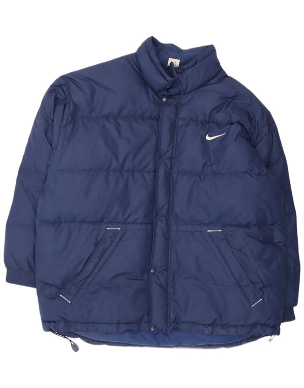 Giacca imbottita da uomo Nike UK 44 2XL poliestere blu navy