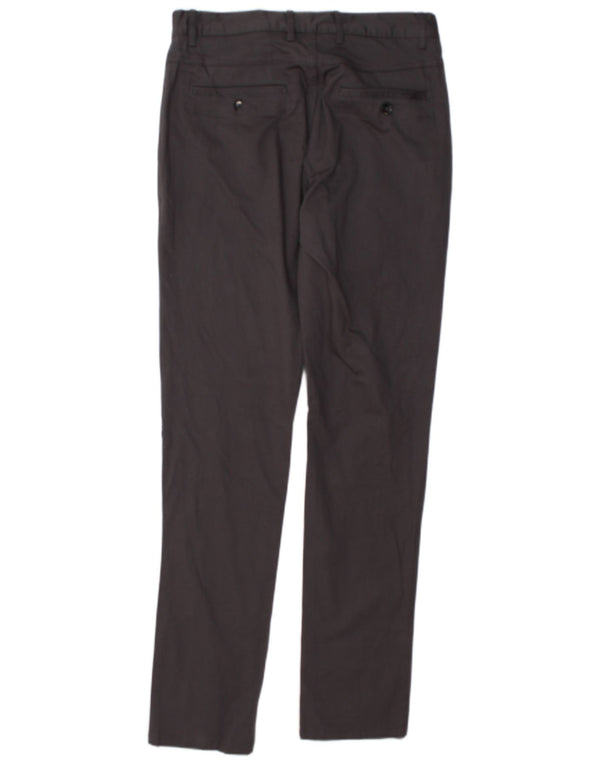 Pantaloni chino slim da uomo Zara EU 38 Small W30 L32 Cotone grigio
