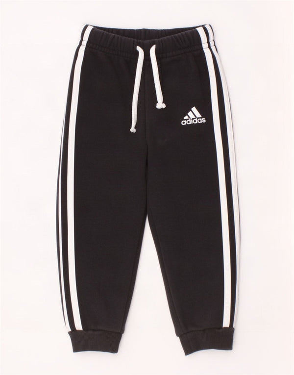 Pantaloni da tuta da jogging Adidas da bambino 9-12 mesi in cotone nero