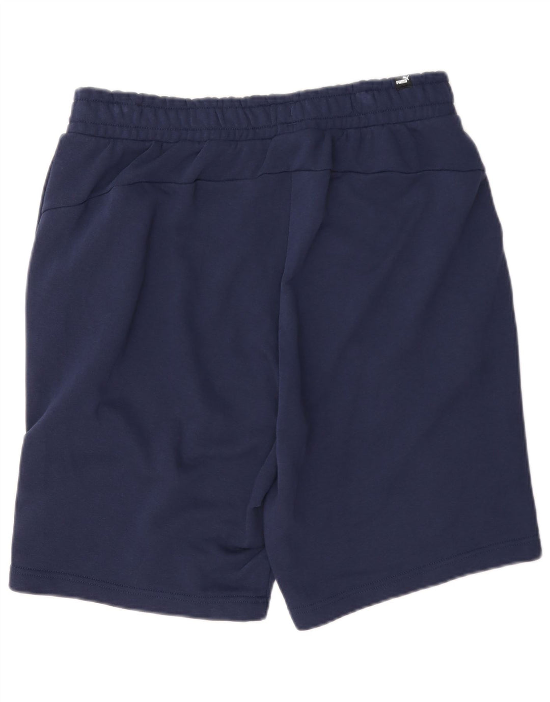 Pantaloncini sportivi da uomo Puma Large in cotone blu navy