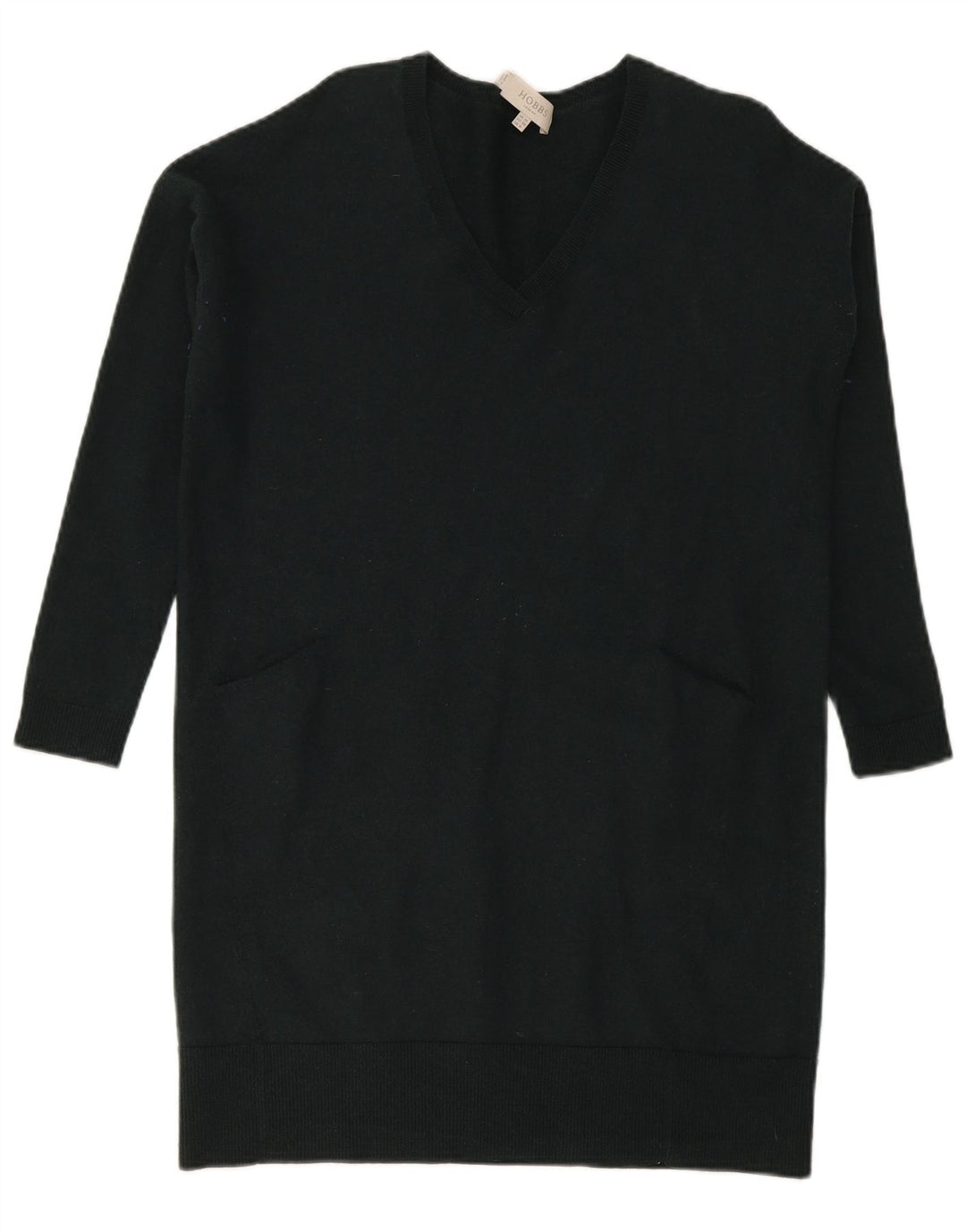 Abito maglione oversize a maniche lunghe da donna Hobbs UK 10 piccolo grigio