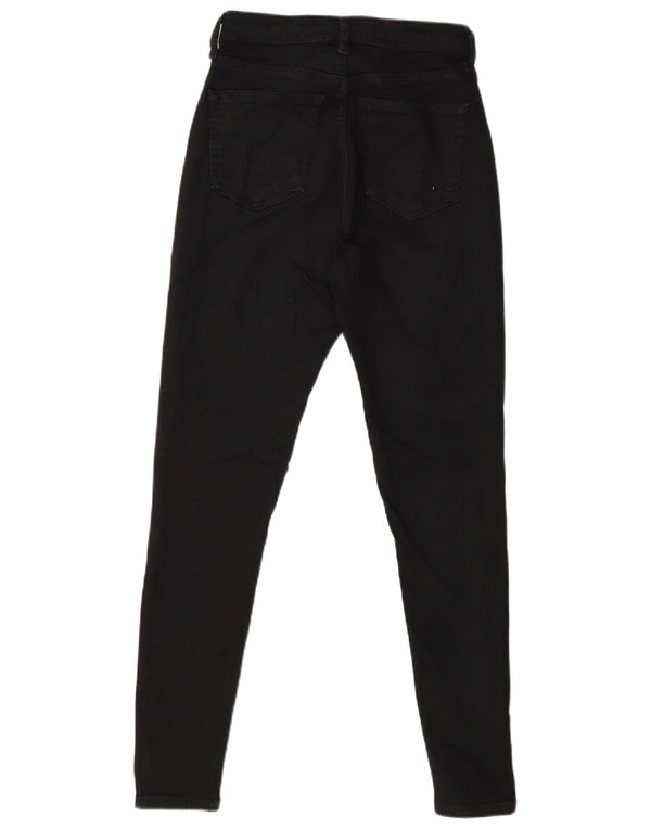 Topshop Jeans skinny Jamie da donna taglia 8 W26 L27 cotone nero
