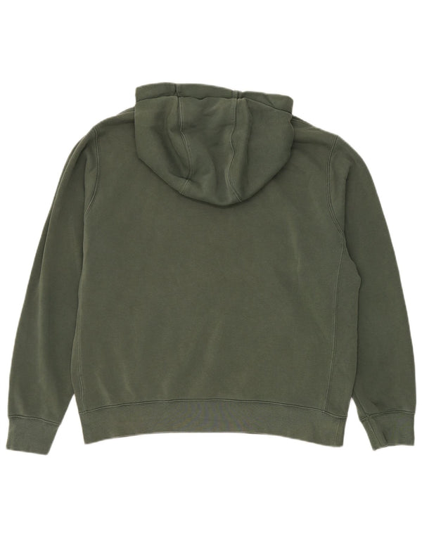 Maglione con cappuccio e vestibilità ampia NIKE da uomo in cotone verde medio