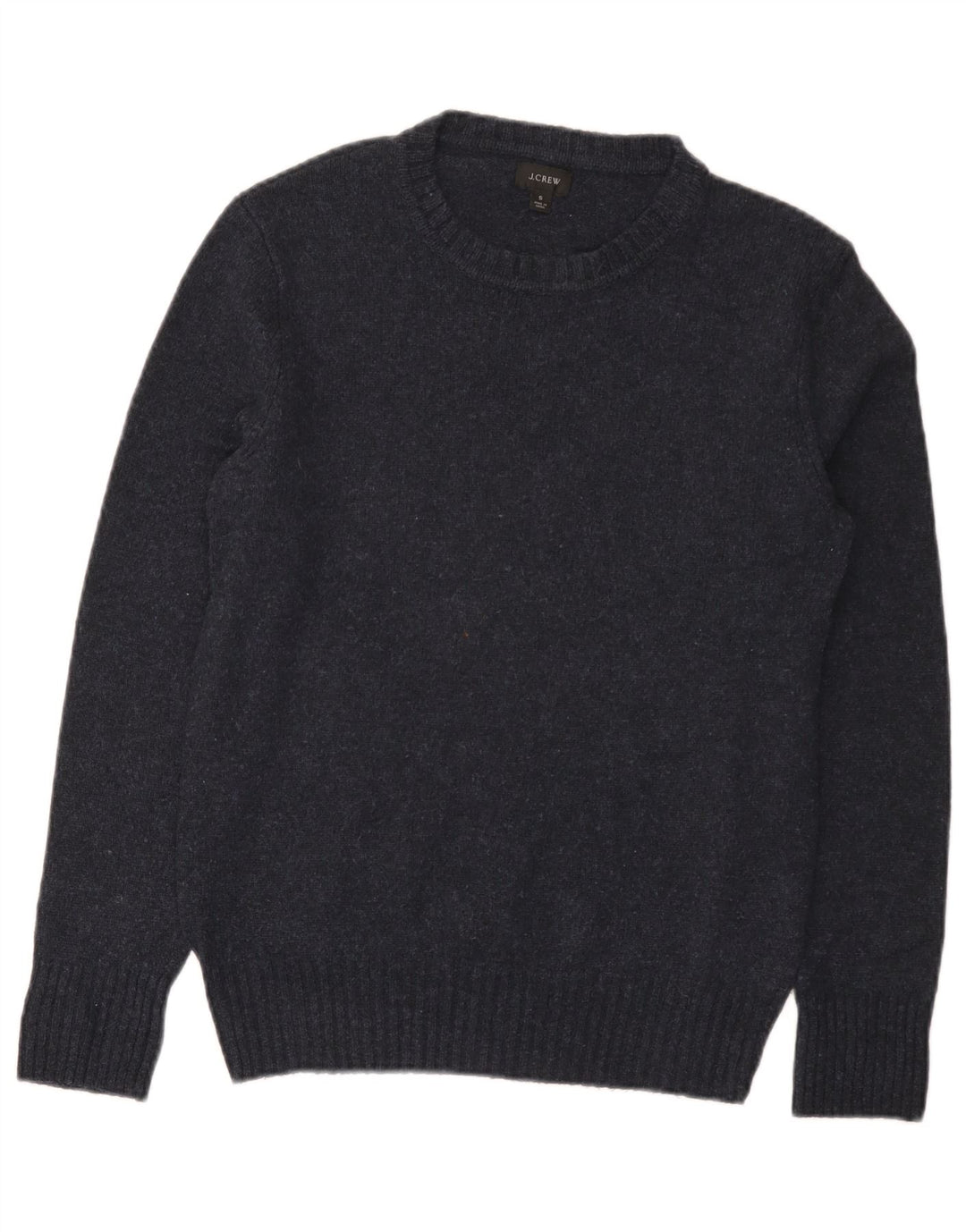 J. Crew Maglione da uomo con vestibilità regolare e collo piccolo blu navy screziato